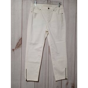 Soft Surrounding Jeans Ladies Medium‎ Petite White Cropped